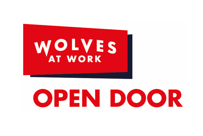 Wolves at Work Open Door logo
