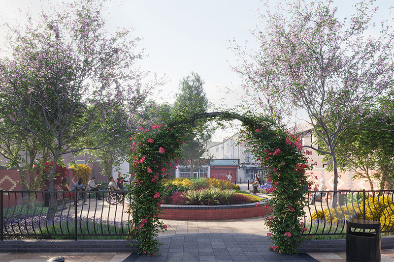 Bilston Urban Garden improvements planning approved