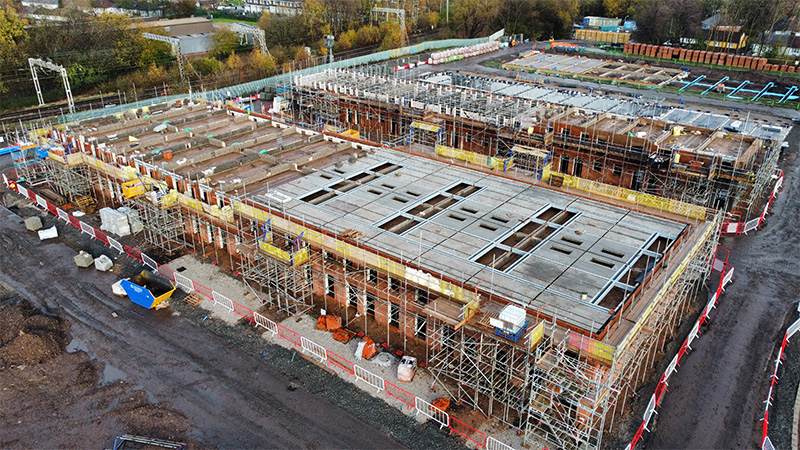 Construction Reaches 12-month Milestone at Wavensmere’s £150m Wolverhampton Canalside South