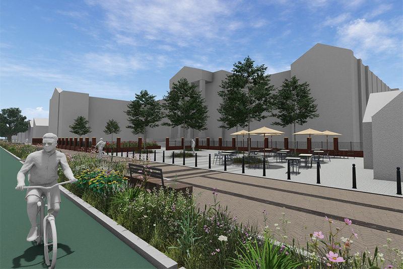 Have your say on early designs for key city centre gateway